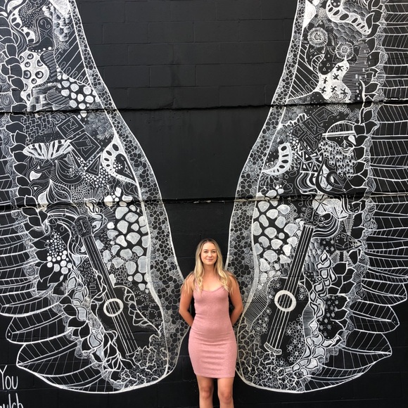 Naked Wardrobe Pink Dress - Picture 4 of 4